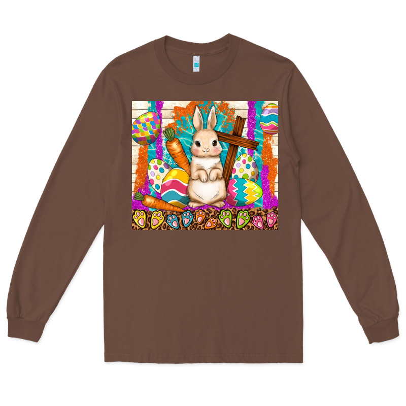 Easter Day Rabbit Long Sleeve Tee by TumblerDesignByShophia | Teevron