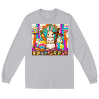 Moon Dust easter day rabbit Long Sleeve Tee - TumblerDesignByShophia