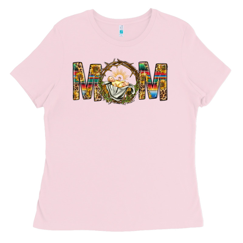 Western Mom With Baby Jesus Ladies Tee by BundleAndBundleShop | Teevron