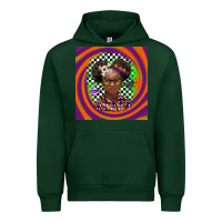 Forest Green halloween african girl Urban Hoodie - BarkalooDesign