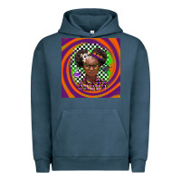 Pigment Midnight Navy halloween african girl Urban Hoodie - BarkalooDesign