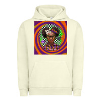 Pigment Pistachio halloween african girl Urban Hoodie - BarkalooDesign