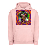 Pigment Salmon halloween african girl Urban Hoodie - BarkalooDesign