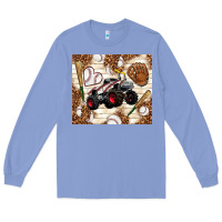 Colony Blue baseball crusher Long Sleeve Tee - TumblerDesignByShophia