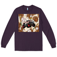 Plum baseball crusher Long Sleeve Tee - TumblerDesignByShophia