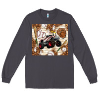 Smoke baseball crusher Long Sleeve Tee - TumblerDesignByShophia