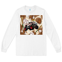 White baseball crusher Long Sleeve Tee - TumblerDesignByShophia
