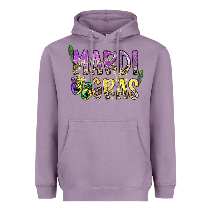 Mardi Gras Heavyweight Hoodie by SublimationCraftShop | Teevron