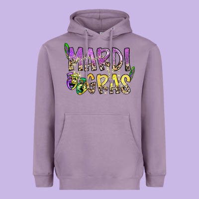 Mardi Gras Heavyweight Hoodie Designed By Sublimationcraftshop