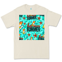 Bone Hot Mom Summer Digital Paper Premium Tee - BundleAndBundleShop