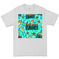 Dove Grey Hot Mom Summer Digital Paper Premium Tee - BundleAndBundleShop