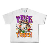 Trick Or Teach Halloween Urban Heavy Tee | Teevron