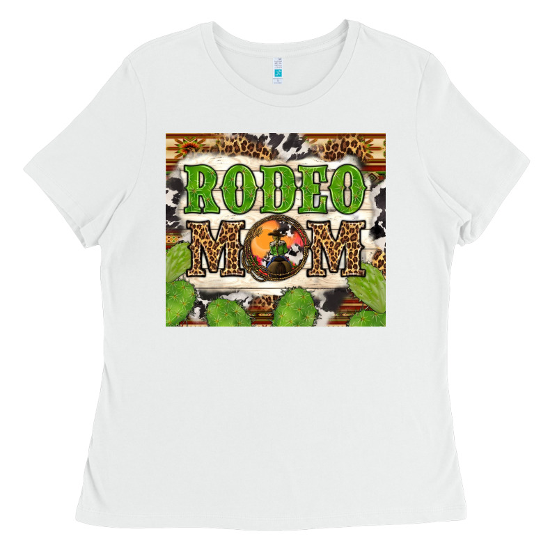 Western Rodeo Mom Tumbler Ladies Tee by BundleAndBundleShop | Teevron