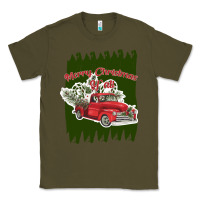 Army Green merry christmas y'all truck Classic Tee - Bettercallsaul