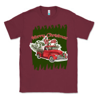 Burgundy merry christmas y'all truck Classic Tee - Bettercallsaul