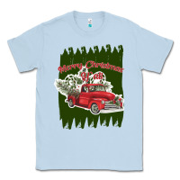 Dusty Blue merry christmas y'all truck Classic Tee - Bettercallsaul