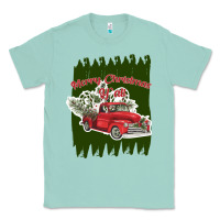 Seafoam merry christmas y'all truck Classic Tee - Bettercallsaul
