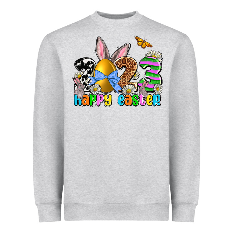 Easter Day 2023 Happy Easter Heavyweight Sweatshirt by OliviaCreatesArt | Teevron