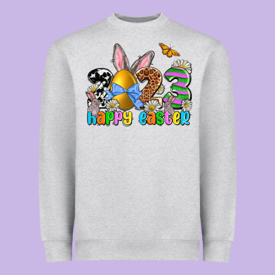 Easter Day 2023 Happy Easter Heavyweight Sweatshirt Designed By Oliviacreatesart