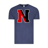 Vintage Denim Northeastern Gifts, Huskies Long Sleeve Vintage Tee - DesigneFamous