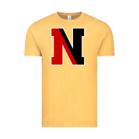 Vintage Mustard Northeastern Gifts, Huskies Long Sleeve Vintage Tee - DesigneFamous
