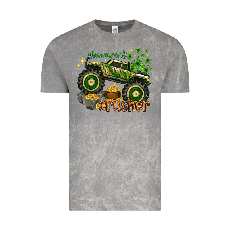 Shamrock Crusher Vintage Tee by NancyCooperArtShop | Teevron