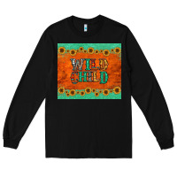 Black western wild child Long Sleeve Tee - Jasminsmagicworld