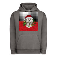 Pigment Tornado Christmas Bichon frise dog Urban Hoodie - BarkalooDesign
