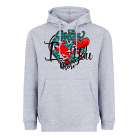 Heather Grey Mom I You More Heavyweight Hoodie - SublimationCraftShop