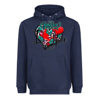 Navy Mom I You More Heavyweight Hoodie - SublimationCraftShop