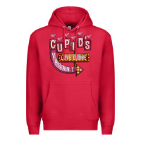Cardinal Valentines Day Cupid's Love Lodge Premium Hoodie - FaDigitalArtStudio