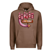 Chestnut Valentines Day Cupid's Love Lodge Premium Hoodie - FaDigitalArtStudio