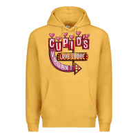 Mustard Valentines Day Cupid's Love Lodge Premium Hoodie - FaDigitalArtStudio