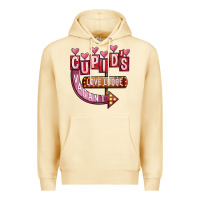 Pina Colada Valentines Day Cupid's Love Lodge Premium Hoodie - FaDigitalArtStudio