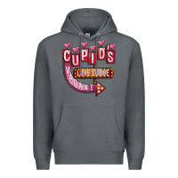 Rock Valentines Day Cupid's Love Lodge Premium Hoodie - FaDigitalArtStudio