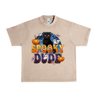 French Oak Spooky Dude Urban Heavy Tee - texasbilliewilder