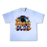 Grape Ice Spooky Dude Urban Heavy Tee - texasbilliewilder