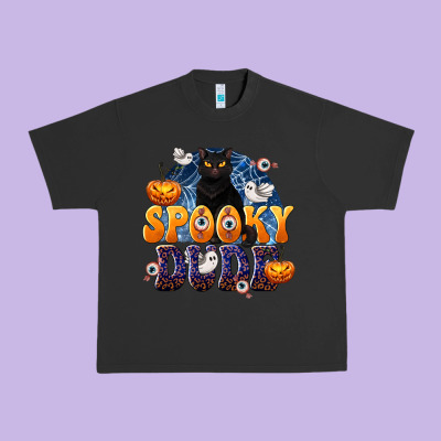 Spooky Dude Urban Heavy Tee Designed By Texasbilliewilder