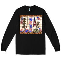 Black happy memorial day Long Sleeve Tee - TumblerDesignByShophia