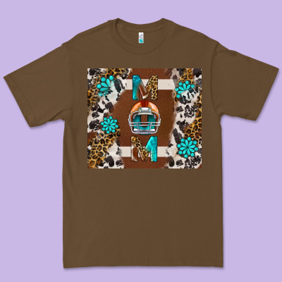 American Football Mom Tumbler Premium Tee Designed By Bundleandbundleshop