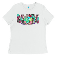 White Western Mom With Easter Ladies Tee - BundleAndBundleShop