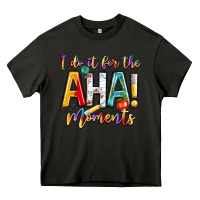 Asphalt i do it for the aha moments Heavy Core Tee - NancyCooperArtShop