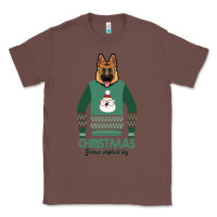 Chestnut German shepherd dog Christmas Classic Tee - Bettercallsaul