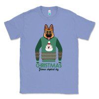 Colony Blue German shepherd dog Christmas Classic Tee - Bettercallsaul