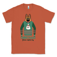 Copper German shepherd dog Christmas Classic Tee - Bettercallsaul