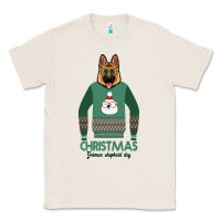 Natural German shepherd dog Christmas Classic Tee - Bettercallsaul