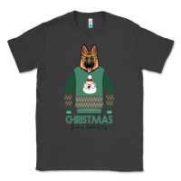 Smoke German shepherd dog Christmas Classic Tee - Bettercallsaul