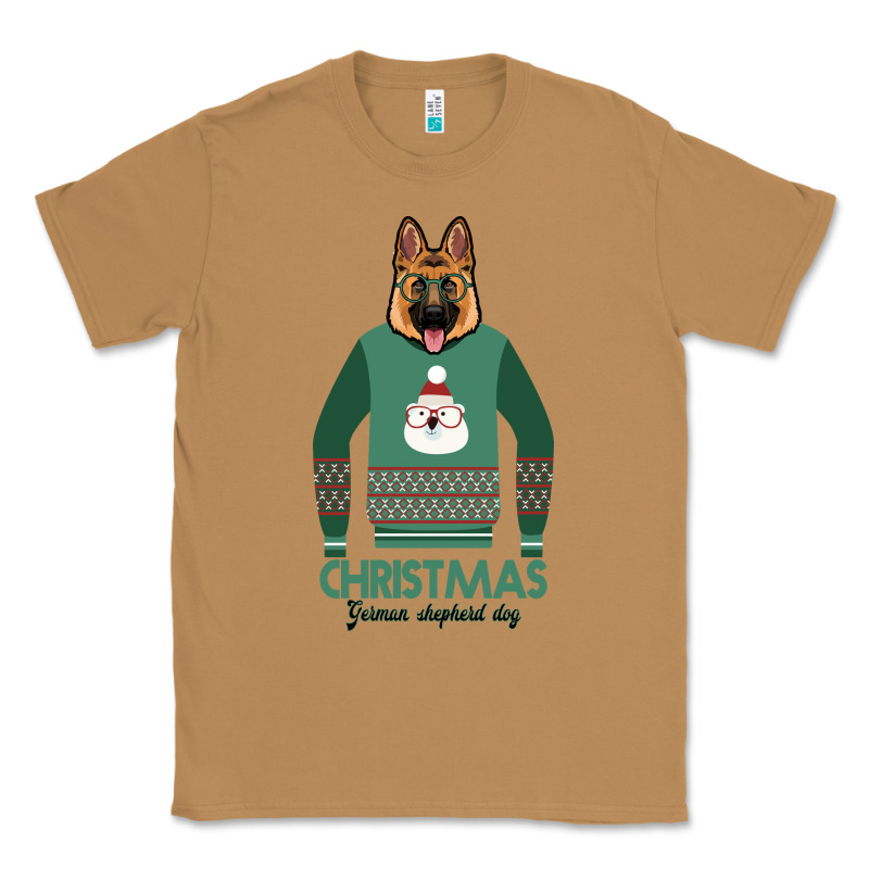 German Shepherd Dog Christmas Classic Tee by Bettercallsaul | Teevron