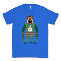 True Royal German shepherd dog Christmas Classic Tee - Bettercallsaul