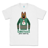 White German shepherd dog Christmas Classic Tee - Bettercallsaul